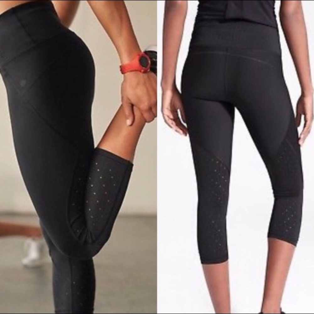 Athleta Stealth Trucool Sculptek X Capri. SIZE XS